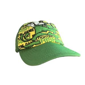 Vintage SnapBack Trucker Notre Dame Fighting Irish Green Hat Cap